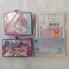 一番くじ プリキュア I賞 メモ帳&H賞 ラバーチャーム2点セット