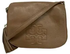 Tory Burch ブラウンショルダーバッグ