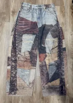 theredthread S print denim1 toys - メルカリ