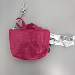IKEA KNÖLIG コインケース ピンク
