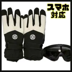 レディース グローブ ゴーグル セット 2点セット 新品未使用 手袋 スキー