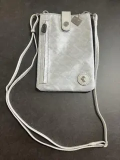 ペレボルサ　スマホショルダー PELLE BORSA ホワイト