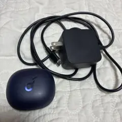 d ワイヤレスイヤホン ダークブルー