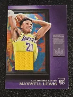 Maxwell Lewis RC Court Kings メモラビリア NBA