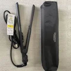 SALONIA ストレートヘアアイロン ブラック