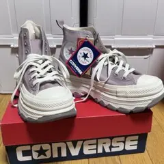 国内限定カラー CONVERSE ALL STAR 厚底 スニーカー