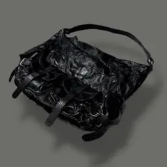 Vintage Military leather shoulder bag