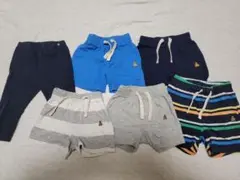 baby GAP 6着(70センチ 3着、80センチ 2着、90センチ 1着)