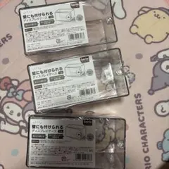 Seria壁にも付けられるディスプレイケース1段3個セット