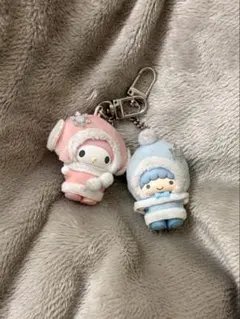 サンリオ ちびっとも 雪の精 キーホルダー マイメロ　キキ