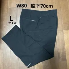 作業着　仕事着　ワークパンツ　L 黒色