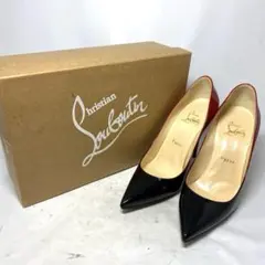 クリスチャンルブタン エナメル　グラデ　サイズ表記「36 1/2」23.5センチ