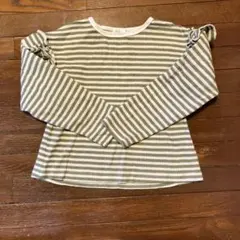 PAIR MANON ストライプ 長袖カットソー 130cm