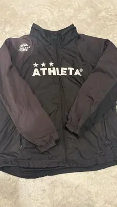 ATHLETA ジップアップジャケット 黒