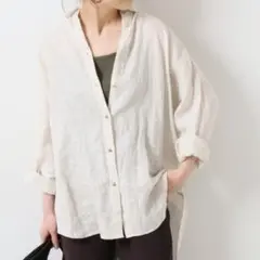 スピックアンドスパン リネンビッグシャツのサムネイル