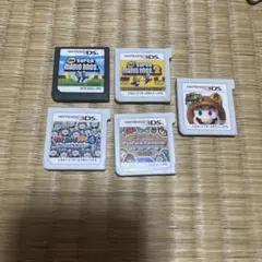 【3DS/DS】マリオシリーズ 5本まとめ売りセット（動作確認済み）