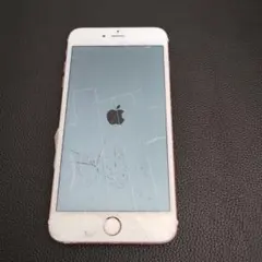 iPhone6s plus　ローズゴールド　 画面割れ　初期化済み 箱付き