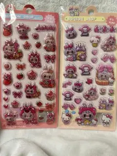 最新！ボンボンドロップシール　2枚セット
