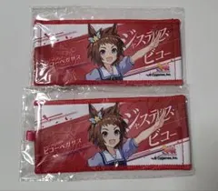 ウマ娘 6th リアルガチャ ミニ応援タオルキーホルダー ビコーペガサス×2