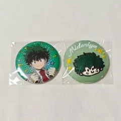 僕のヒーローアカデミア ジャンプGIGA 緑谷出久 爆豪勝己 缶バッジ