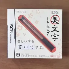 美文字トレーニング DS ソフト 筆型タッチペン付き