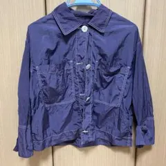 【美品】nano universe LB02 ガーメントダイショートジャケット