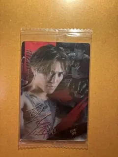 RIZINウエハースカード 伊藤ゆうきサイン入りカード