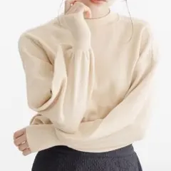 ミスティウーマン ‎‎♡ ボリュームスリーブハイネックニット