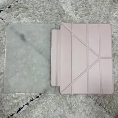 【iPadケース10.2インチ】ピンク 折りたたみ式