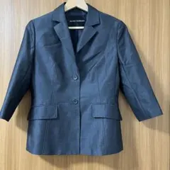 ダークグレー テーラードジャケット　9号