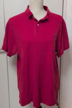 赤 ポロシャツ