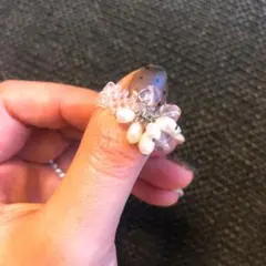 ハンドメイド 指輪 リング 3点セット