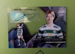 topps 古橋亨梧　直筆サインカード