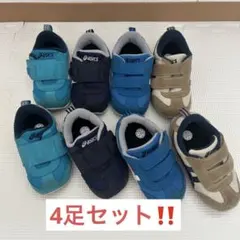 新品タグ付 アシックス スクスク ベビーシューズ 3足セット 12.5〜13.5 