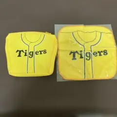 阪神タイガース ユニフォーム型 ポーチ＆タオルセット