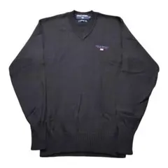 POLO SPORT Vネック ウールニット Ｍ