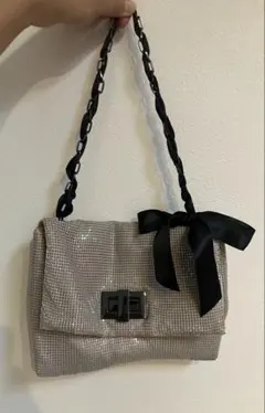 TOPKAPI スパンコール パーティバッグ