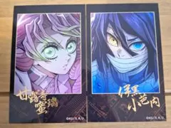 鬼滅の刃 無限城編 ティザービジュアル チェキ風ブロマイド 伊黒 蜜璃 おばみつ
