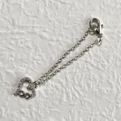 ドール用シルバーハートデザインネックレス