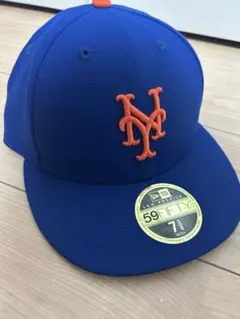 New Era 59FIFTY キャップ 7 3/8 メッツ　ブルー
