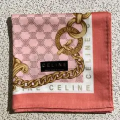 CELINE セリーヌ 大判ハンカチ マカダム バッグ ピンク系 58cm - メルカリ