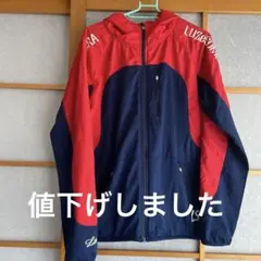 LUZ e SOMBRA フード付きジャケット Mサイズ 赤/紺