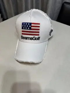 ヨシノリコタケ　BeamsGolf アメリカ国旗キャップ