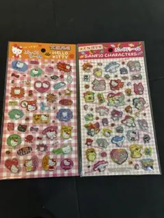 大阪限定 サンリオキャラクターズ　HELLO KITTY ぷっくりシール