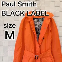 Paul Smith BLACK ポールスミス　トレンチコート　オレンジ　裏地M