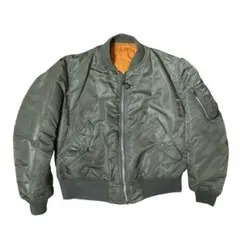 ALPHA 80's USA製 MA-1 セージグリーン IDEAL 民間品