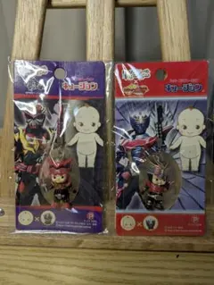 キューピー　キュージョンシリーズの根付けストラップです。2個セット
