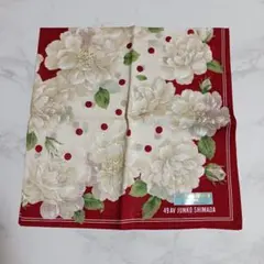 新品】49AV JUNKO SHIMADA ジュンコシマダ ハンカチ 花柄 バラ
