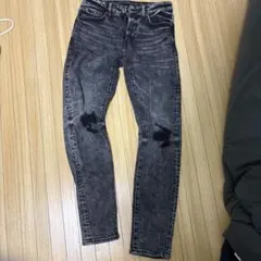 AMERICAN EAGLE ダメージスキニージーンズ ブラック