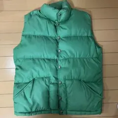 70's THE NORTH FACE 茶タグ ダウンベスト